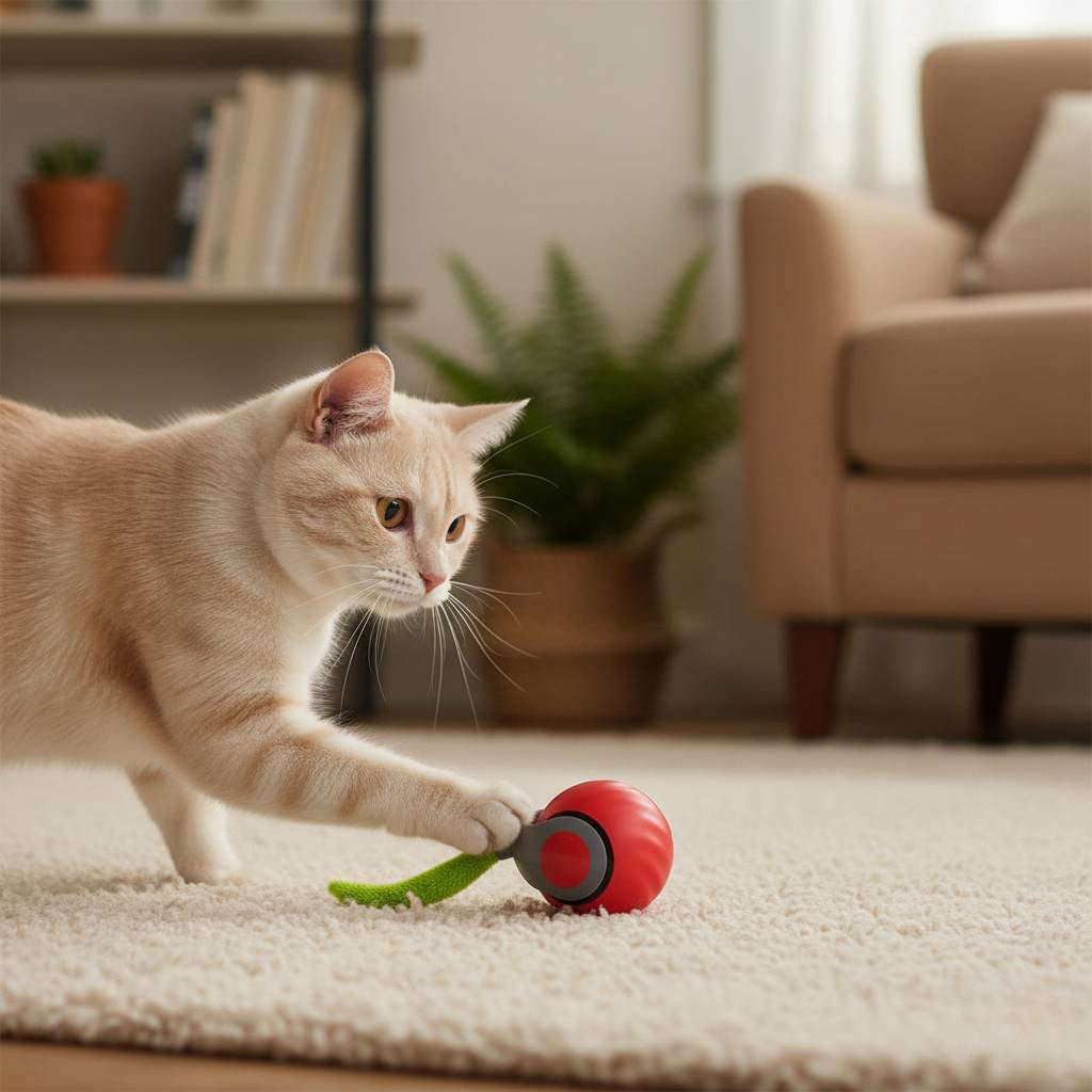 TailBot2.0 - Le jouet interactif qui occupe votre chat quand vous n'êtes pas là